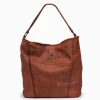 BIBA Bolsos Hobo-Bolso De Hombro Shamrock De Piel Cuero