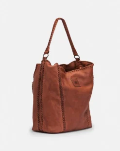 BIBA Bolsos Hobo-Bolso De Hombro Shamrock De Piel Cuero
