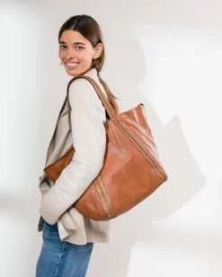 BIBA Bolsos Hobo-Bolso De Hombro Sherman De Piel Cuero