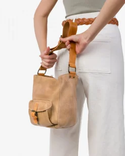 BIBA Bolsos Hobo-Bolso De Hombro Silverton De Piel Cuero