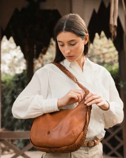 BIBA Bolsos Hobo-Bolso De Hombro Somerset De Piel Cuero