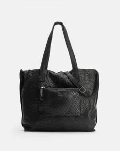 BIBA Bolsos Hobo-Bolso De Hombro Sylva De Piel Negro