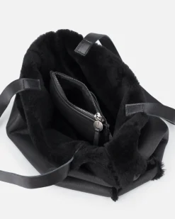 BIBA Bolsos Hobo-Bolso De Hombro Valentine De Piel Negro