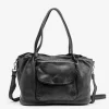 BIBA Bolsos Hobo-Bolso De Hombro Winona De Piel Negro