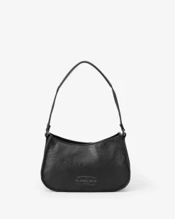 BIBA Bolsos Hobo-Bolso De Hombro Slang Flip Again Negro