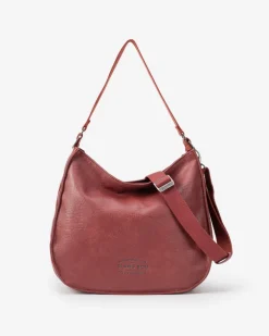BIBA Bolsos Hobo-Bolso De Hombro Slang Flip Again Cuero