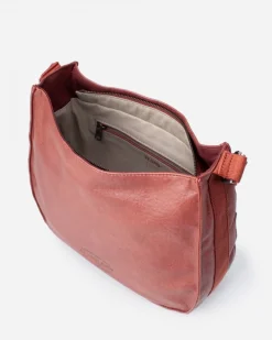 BIBA Bolsos Hobo-Bolso De Hombro Slang Flip Again Cuero