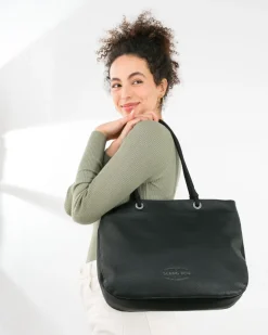 BIBA Bolsos Hobo-Bolso De Hombro Slang Knot Negro