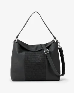 BIBA Bolsos Hobo-Bolso De Hombro Slang Momo Negro