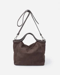 BIBA Bolso De Mano-Bolso De Mano Corwin De Piel Marron Oscuro