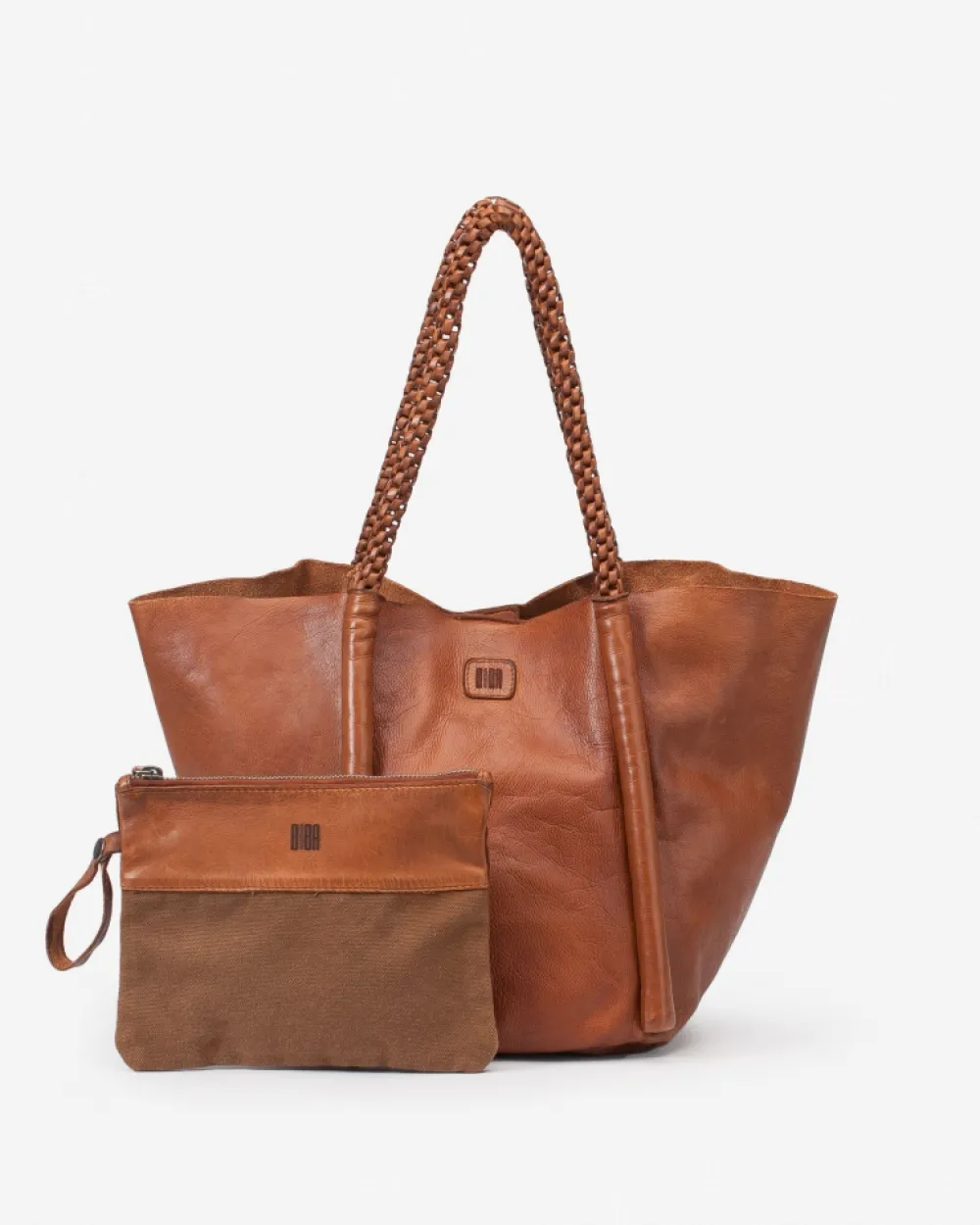 BIBA Bolso De Mano-Bolso De Mano Frederic De Piel Cuero