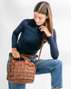 BIBA Bolso De Mano-Bolso De Mano Payson De Piel Cuero