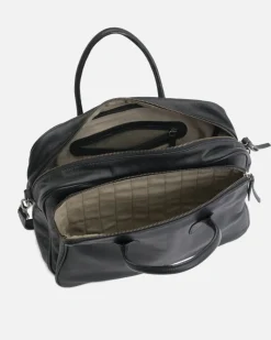 BIBA Bolso De Mano-Bolso De Mano Sullivan City De Piel Negro