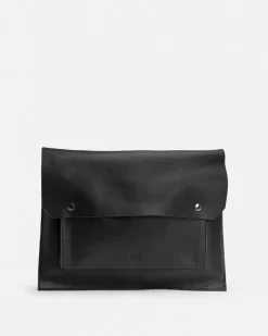 BIBA Estuches Y Neceseres-Estuche Casual De Piel Negro