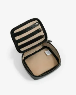 BIBA Estuches Y Neceseres-Estuche Luxury De Piel Negro