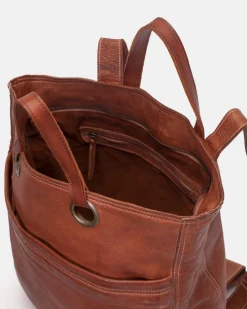 BIBA Mochila-Mochila Evans De Piel Cuero