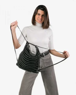 BIBA Mochila-Mochila Grafton De Piel Negro