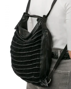 BIBA Mochila-Mochila Grafton De Piel Negro