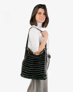 BIBA Mochila-Mochila Grafton De Piel Negro