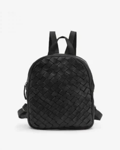 BIBA Mochila-Mochila Lewisburg De Piel Negro