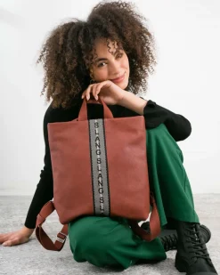 BIBA Mochila-Mochila Slang Route Cuero