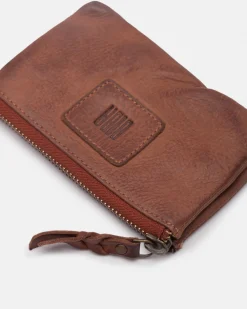 BIBA Monedero-Monedero Kansas De Piel Negro